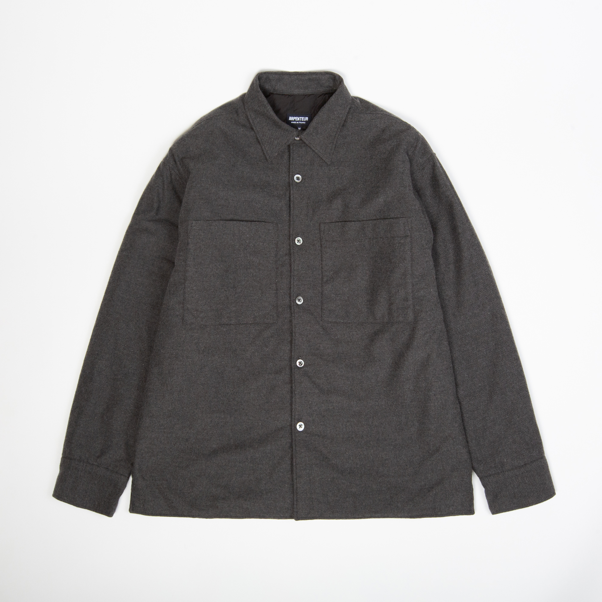 Chemise TWIN coloris Anthracite par Arpenteur