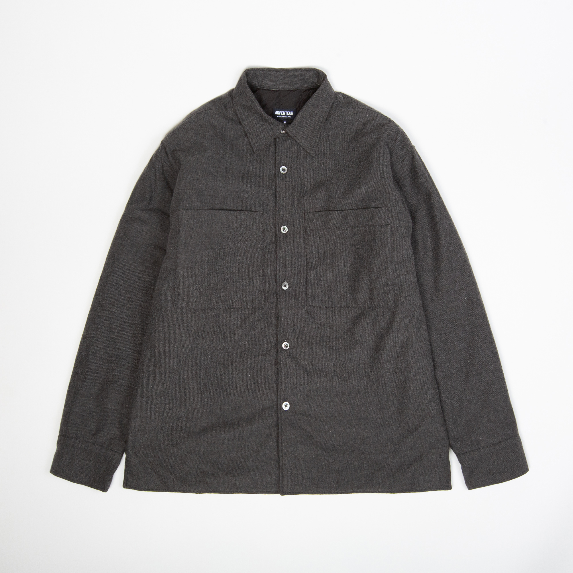 TWIN shirt in Charcoal color by Arpenteur