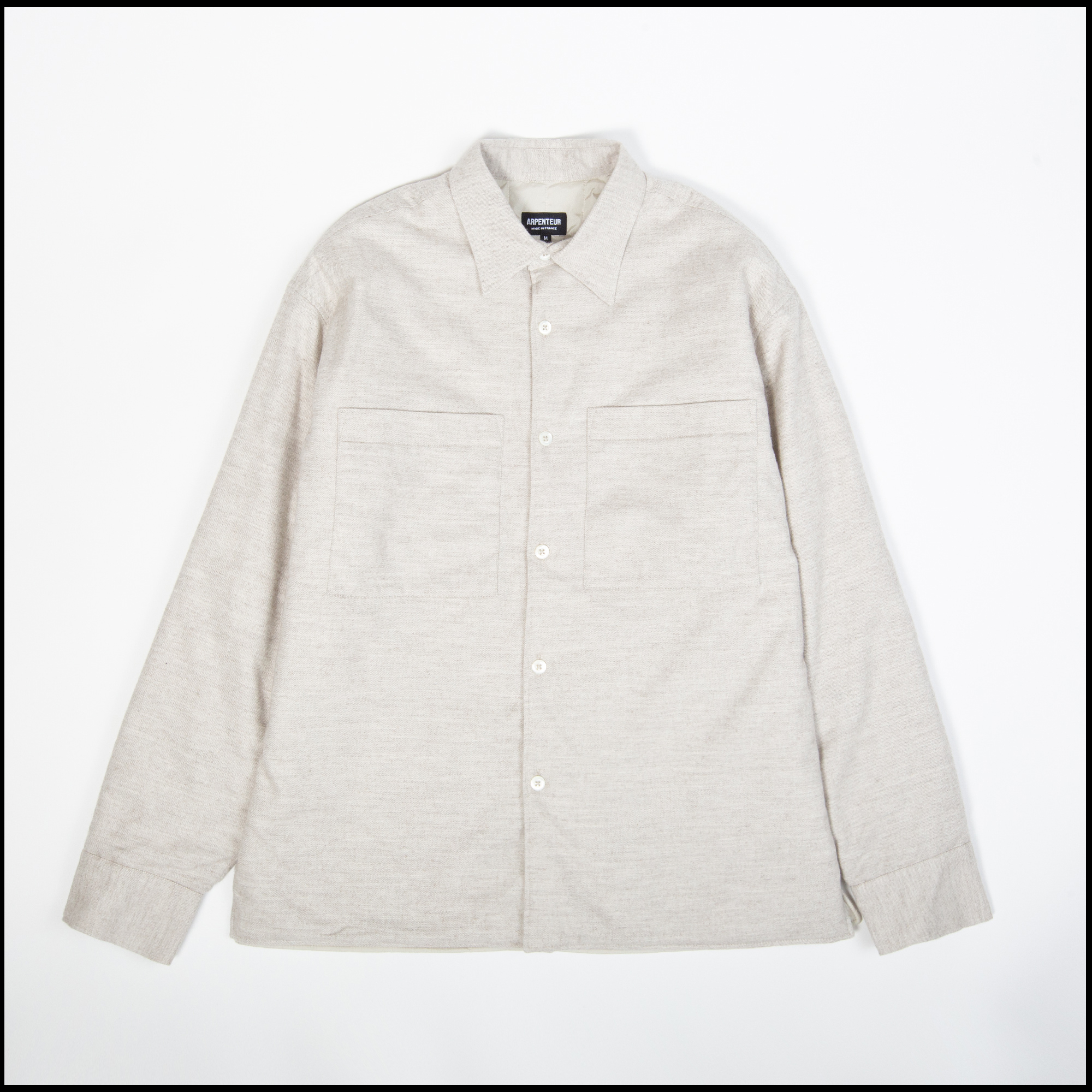 TWIN shirt in Natural color by Arpenteur