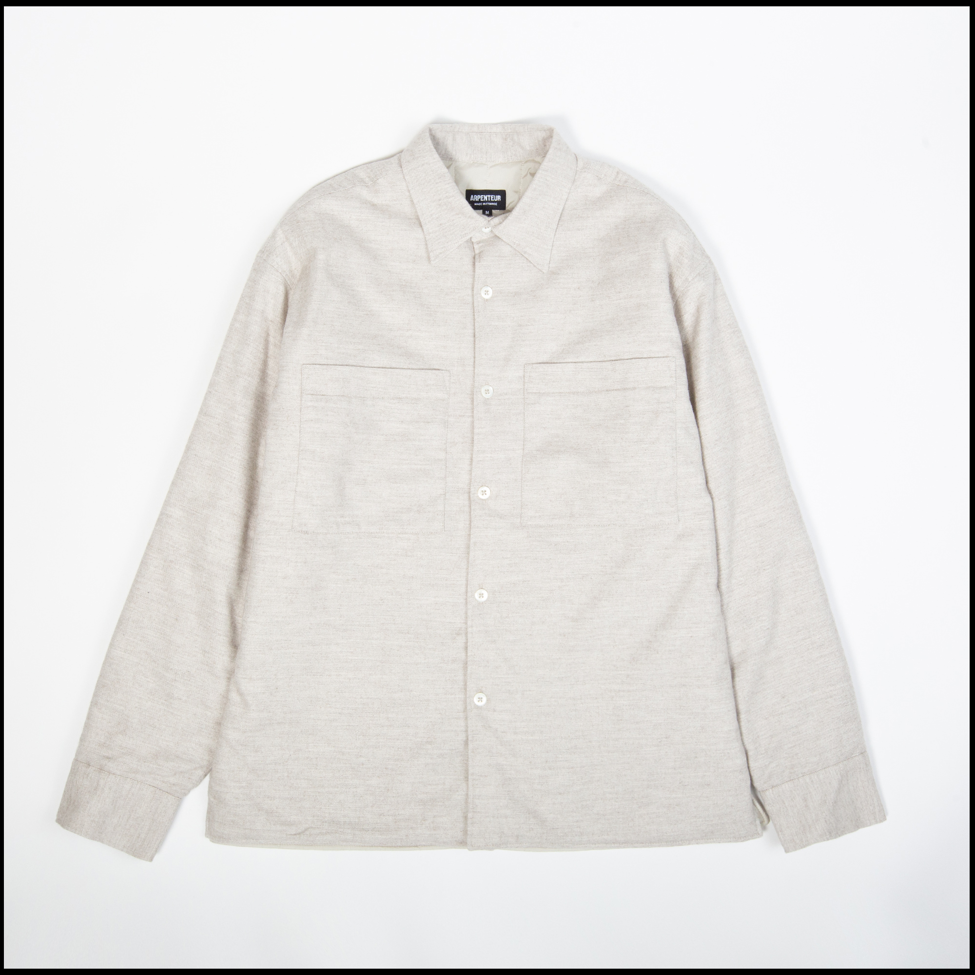 Chemise TWIN coloris Naturel par Arpenteur