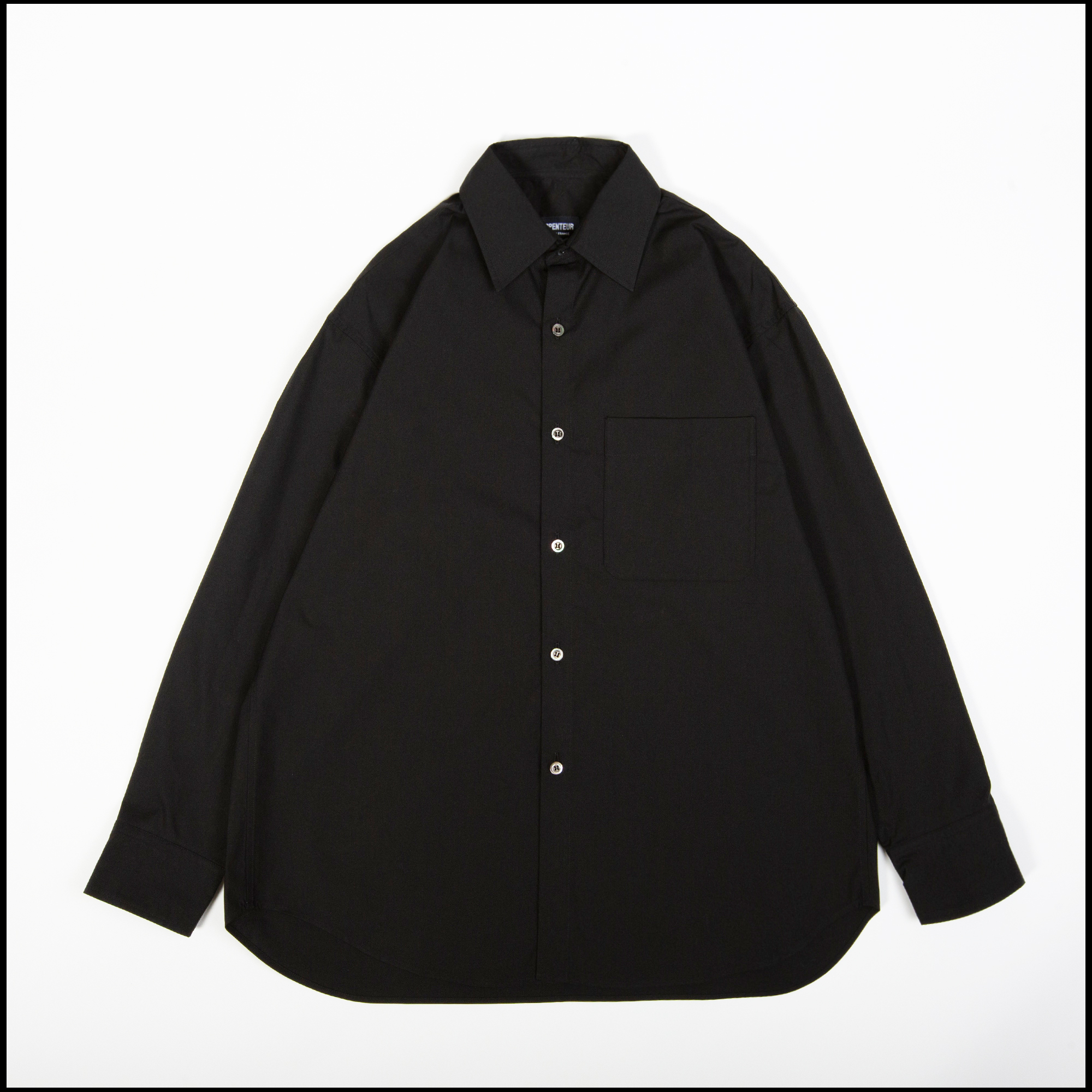 DORIS shirt in Black color by Arpenteur