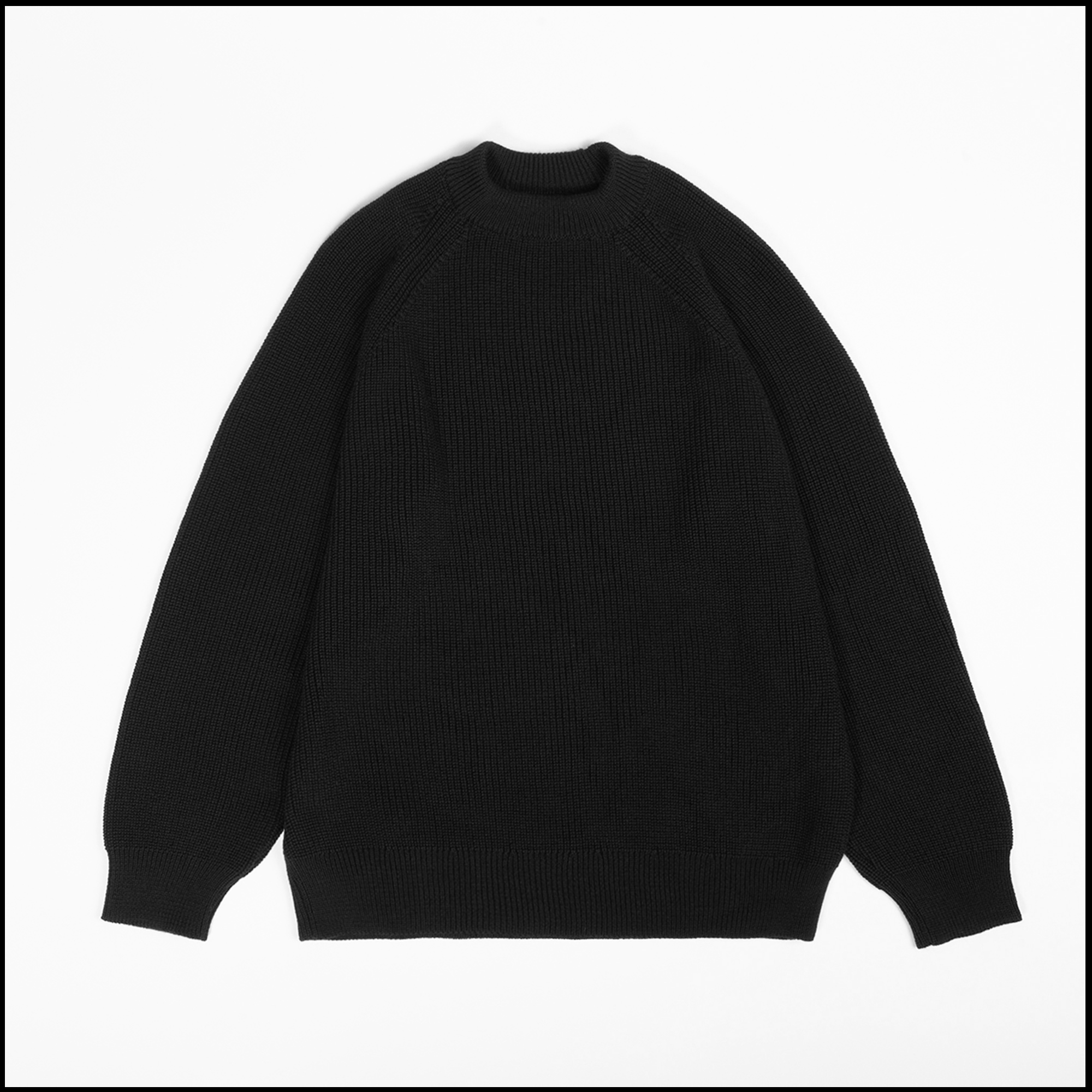 Pull PLANO coloris NOIR par Arpenteur