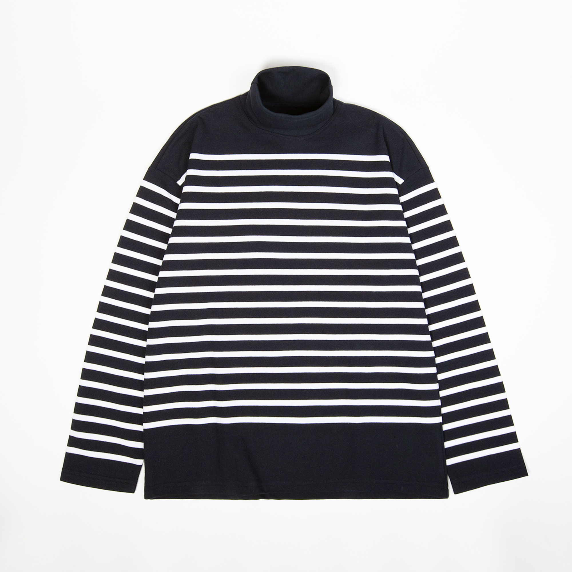 ORLO t-shirt in Midnight White stripes color by Arpenteur