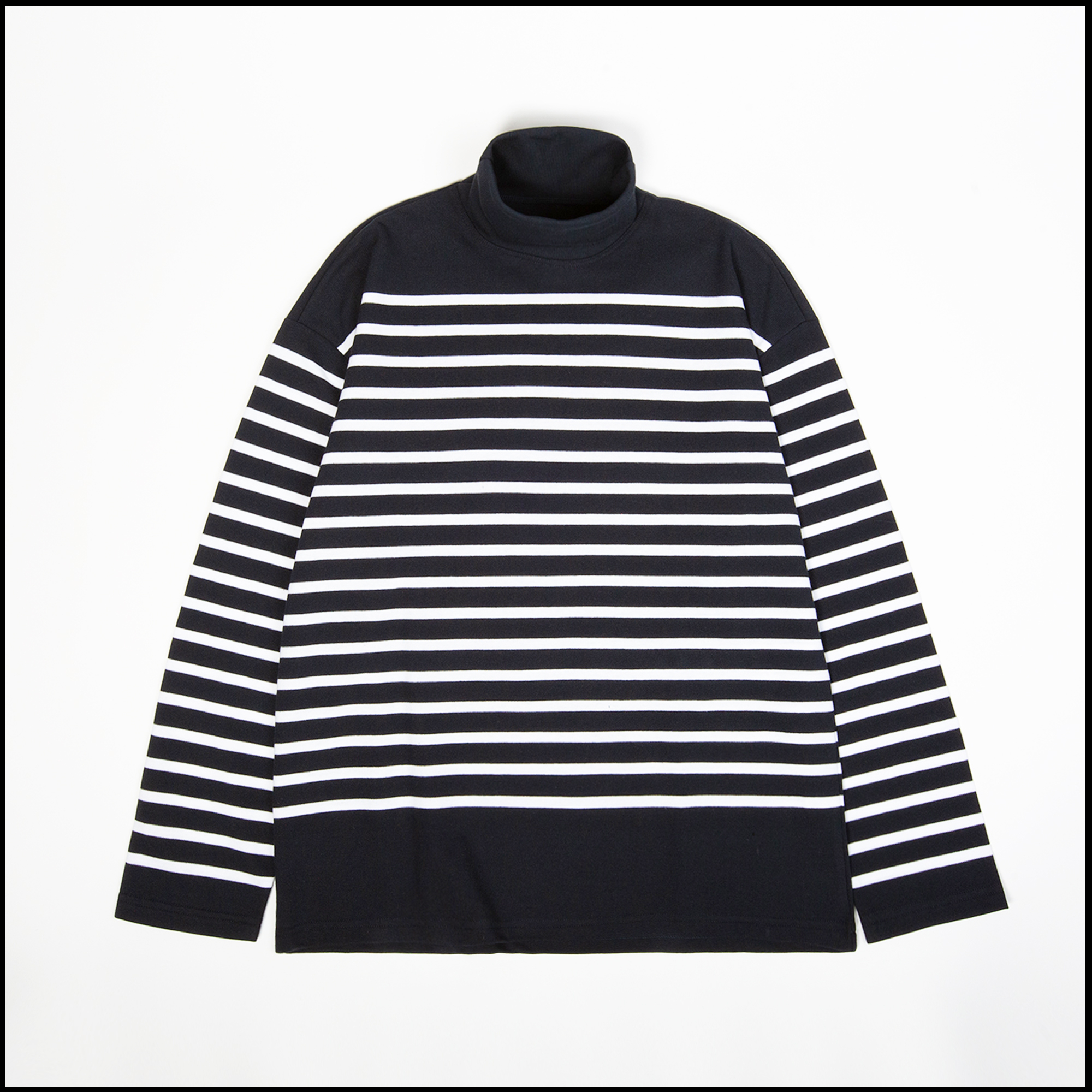 ORLO t-shirt in Midnight White stripes color by Arpenteur