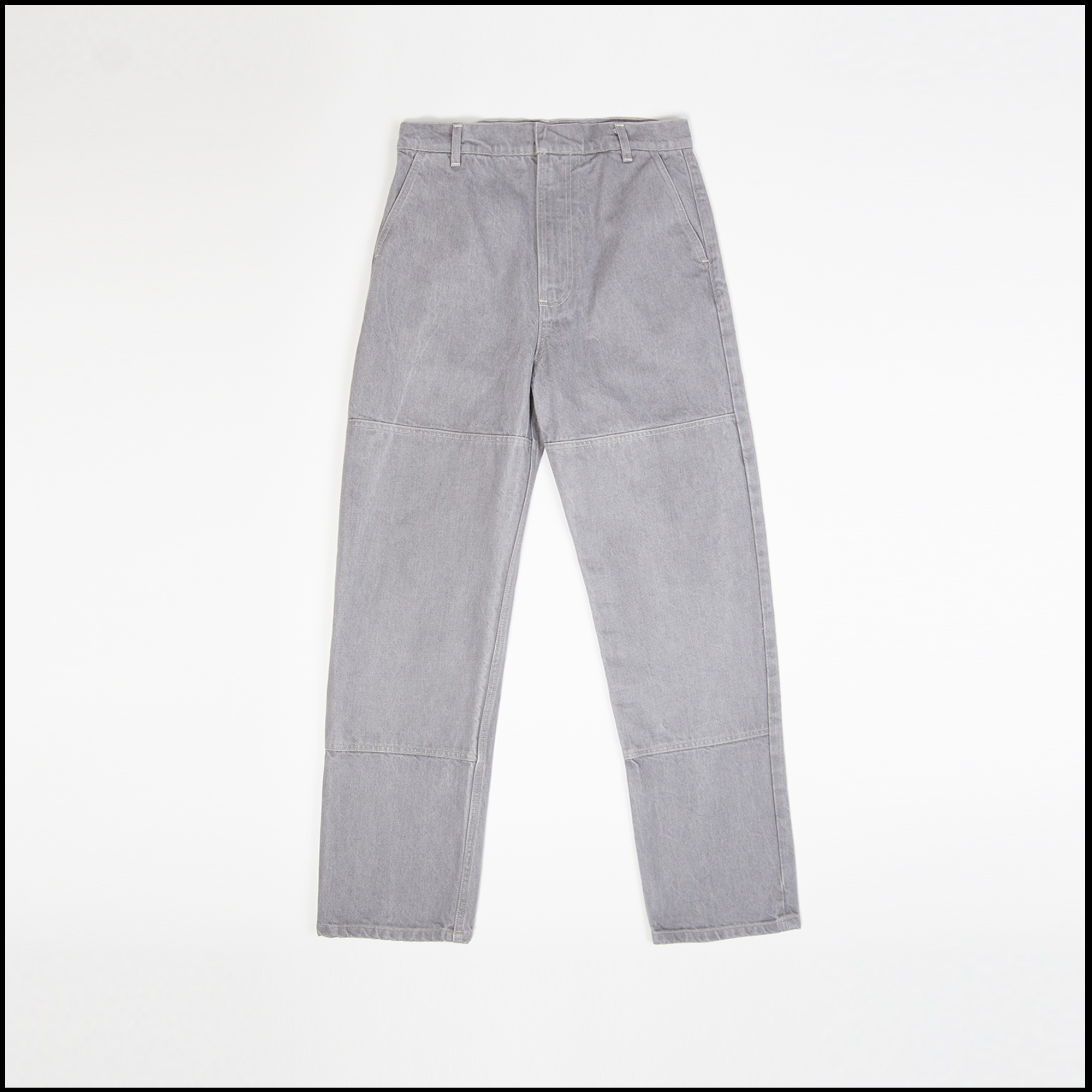4 POCKET pants in Light grey color by Arpenteur